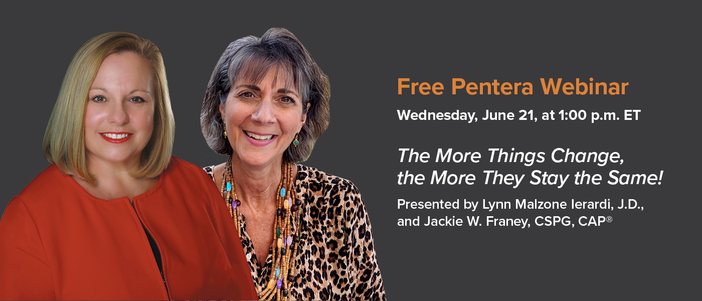 Webinar 6/21: Jackie W. Franey & Lynn Malzone Ierardi, J.D., 