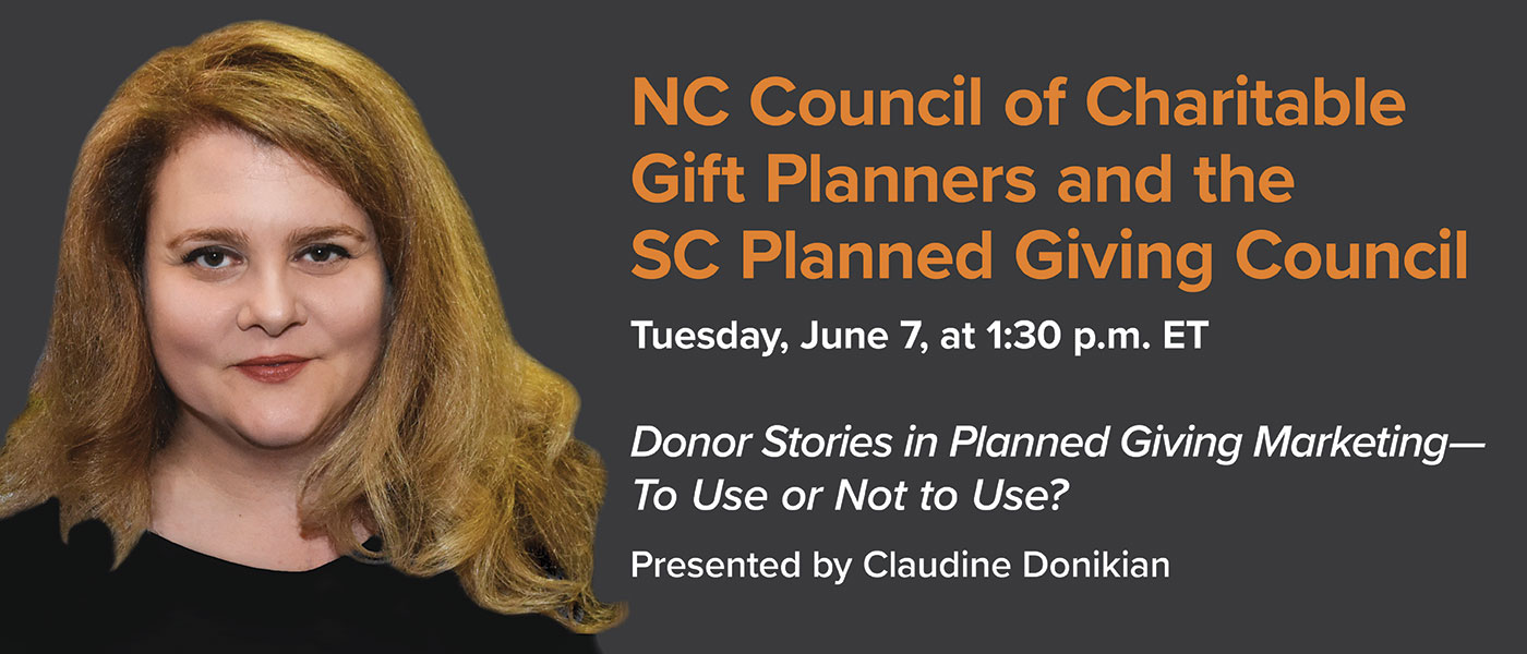 Carolinas Webinar 6/7: Claudine Donikian Presents New Research, 