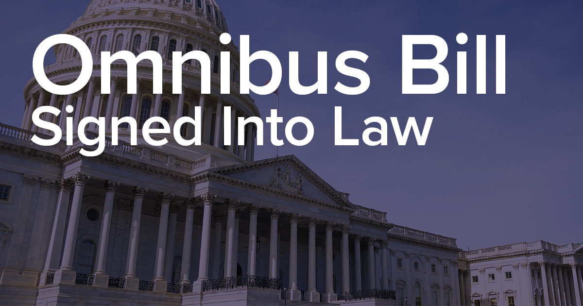 How The Omnibus Bill Could Affect Charitable Giving Pentera 4922