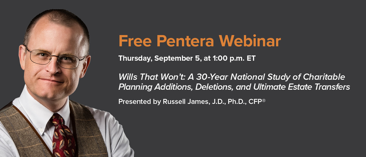 Wills That Won’t: A 30-Year National Study of Charitable Planning Additions, Deletions, and Ultimate Estate Transfers